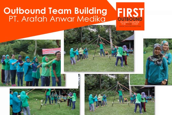 Outbound Team Building, Outbound Gathering, Outbound di Kaliandra, PT Arafah Anwar Medika
