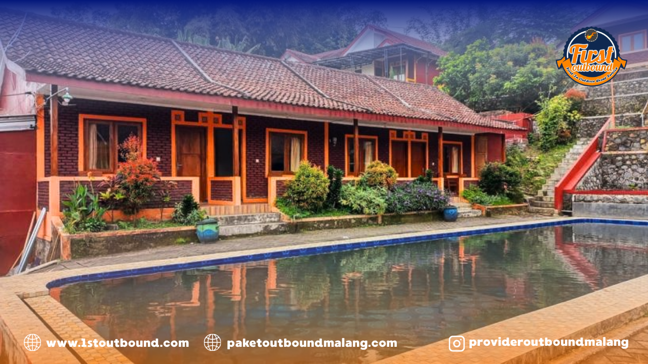 Hotel dan villa di kawasan Pacet untuk gathering korporat 100 pax